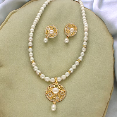 sublime pearl necklace set