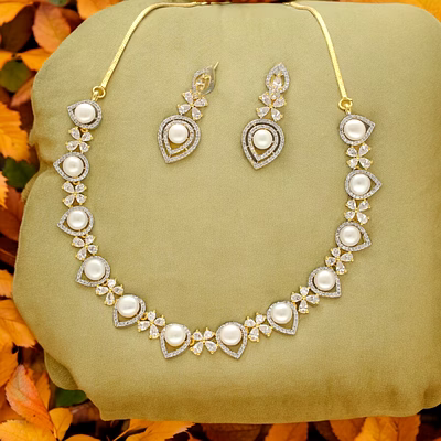 royal pearl necklace set