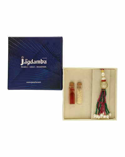 Imperial Lumba Rakhi-White-4