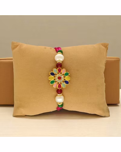 Bandhan Sutra Bhaiya Bhabhi Rakhis-White-2