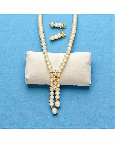Duchess Dream Pearl Necklace Set-JPJUl-25-037