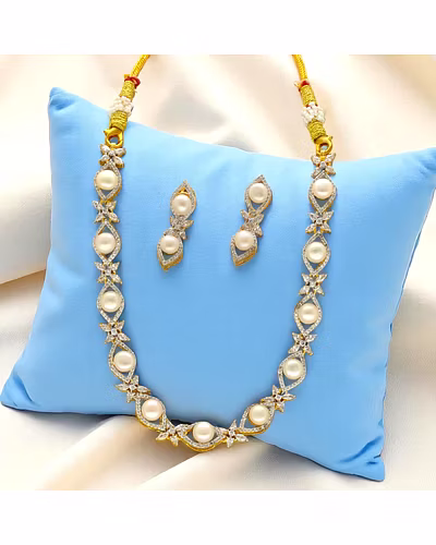 The Eldric Charm Pearl Necklace Set-JPJUN-25-003