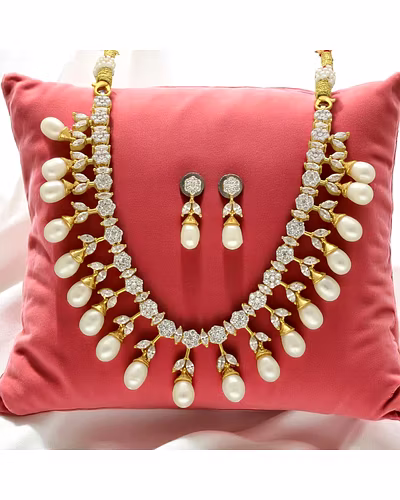 Gloryveil Pearl Necklace Set-JPJUN-25-008