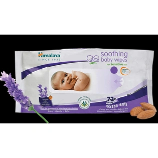 Soothing baby wipes