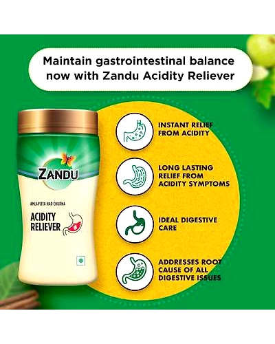 Zandu Acidity Reliever (Amlapitta Har Churna) - (200g)-1