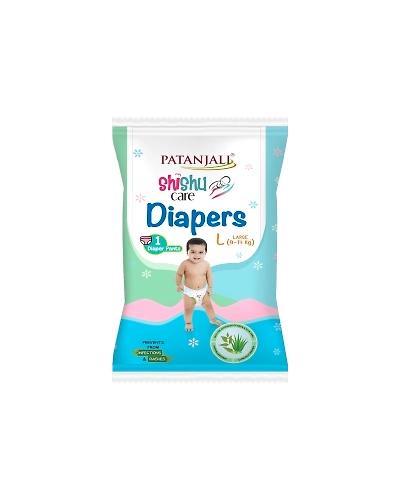 SHISHU CARE BABY DIAPER (LARGE-1) 30 GM-P612