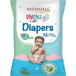 SHISHU CARE BABY DIAPER (MEDIUM-1) 28 GM