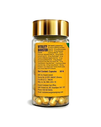 Zandu Vitality Booster Capsule (60 Caps)-4