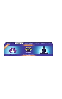 AASTHA AGARBATTI SHANTI 25 GM
