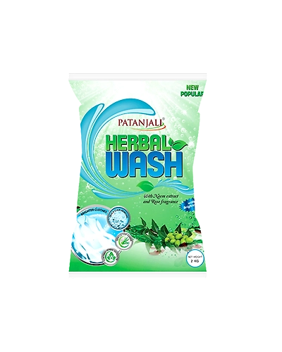 PATANJALI HERBAL WASH DETERGENT POWDER 2 KG-1