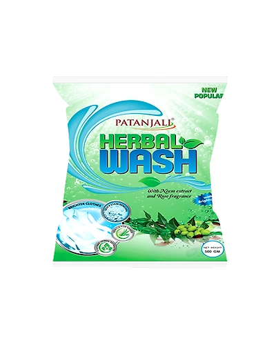 PATANJALI HERBAL WASH DETERGENT POWDER 2 KG-2