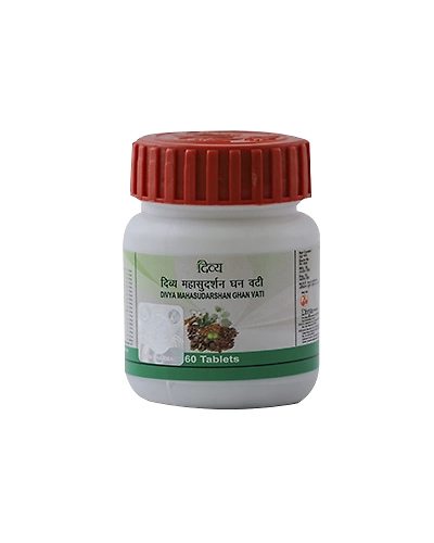 DIVYA MAHASUDARSHAN GHANVATI PLUS 60 TAB 20 GM-P742