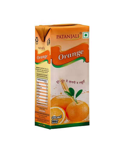 PATANJALI ORANGE JUICE 1 LTR-P376