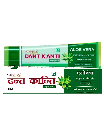 PATANJALI DANT KANTI ALOEVERA GEL TOOTHPASTE 80 GM-5