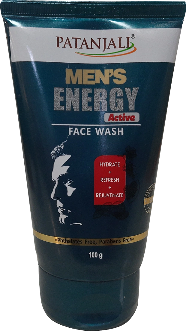 Men's Energy Active Face Wash-P4-1