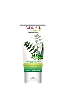 Patanjali Aloevera Neem Cucumber Face Pack