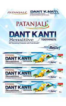 Dant Kanti Sensitive Tp-50gx3 Disp. Pack