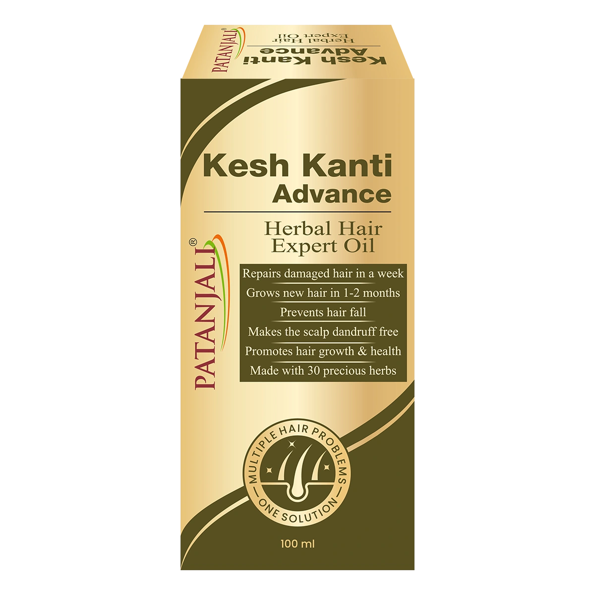 Patanjali Kesh Kanti Advance Herbal Hair Expert Oil-P25-1