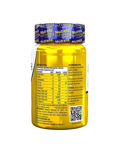 Patanjali Nutrela Org Omega 3,6,7,9-45 g-1