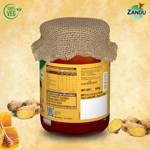 Pure Honey with Ginger (650g)-650 g-3