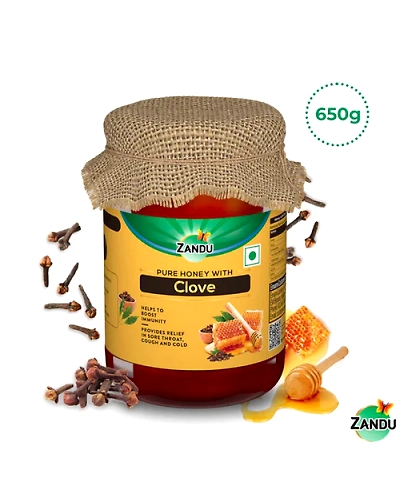 Pure Honey with Clove (650g)-Z25