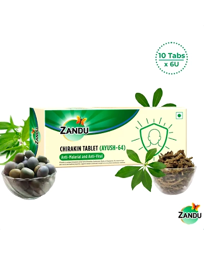 Chirakin (Ayush-64) (10 Tabs) (Pack of 6)-Z31