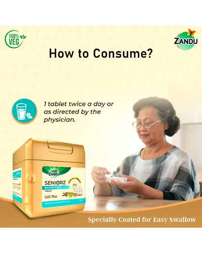 Seniorz Bone Strength CalC Plus(60 Tabs)-60 tablets-3