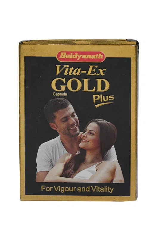 Baidyanath Vita Ex-Gold Plus 20Cap With Vita-Ex Oil-15Ml-20Cap + 15Ml-1