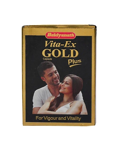 Baidyanath Vita Ex-Gold Plus 20Cap With Vita-Ex Oil-15Ml-20Cap + 15Ml-1