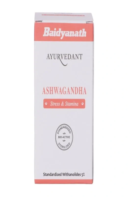 Baidyanath Ayurvedant Ashwagandha Tablets-B158-1