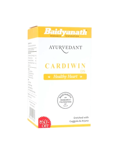 Baidyanath Ayurvedant Cardiwin Ds For Healthy Heart-60 TAB-1