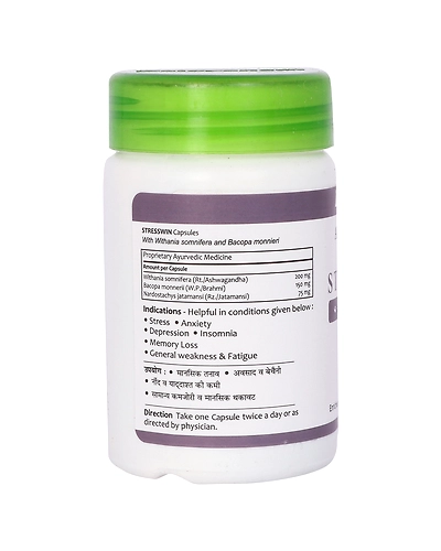 Baidyanath Ayurvedant Stresswin-60 CAP-2