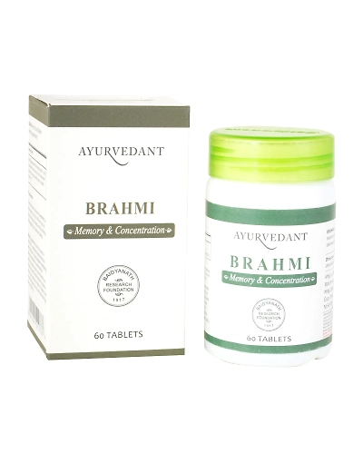 Baidyanath Ayurvedant Brahmi Tab It Can Act As A Memory Booster-B166-1