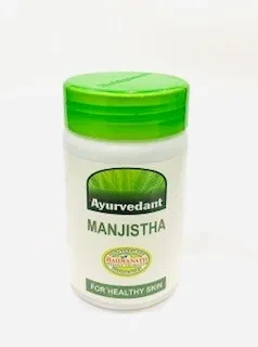 Baidyanath Ayurvedant Manjistha 60Caps For Healthy Skin-B168-1