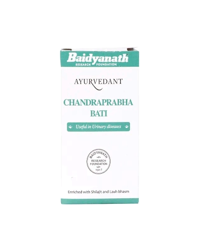 Baidyanath Ayurvedant Chandraprabha Bati Useful In Urinary Diseases-B171