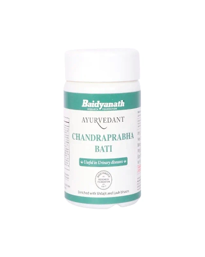 Baidyanath Ayurvedant Chandraprabha Bati Useful In Urinary Diseases-120 TAB-1