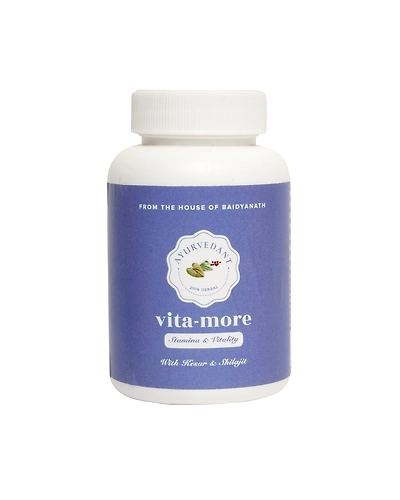 Baidyanath Ayurvedant Vita-More For Stamina &amp; Vitality-60 CAP-3