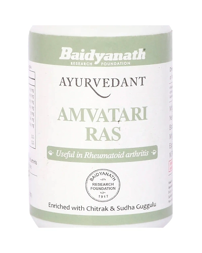 Baidyanath Ayurvedant Amvatari Ras It Is Useful In Multiple Joint Pain-B177-1