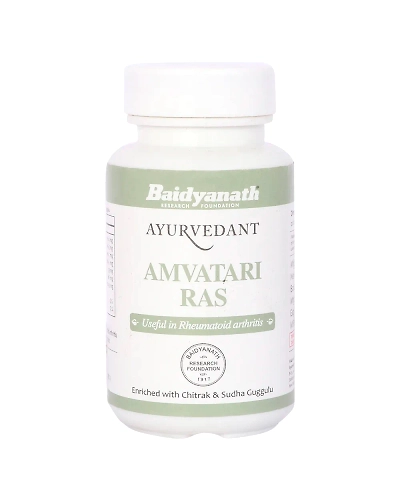 Baidyanath Ayurvedant Amvatari Ras It Is Useful In Multiple Joint Pain-40 TAB-1