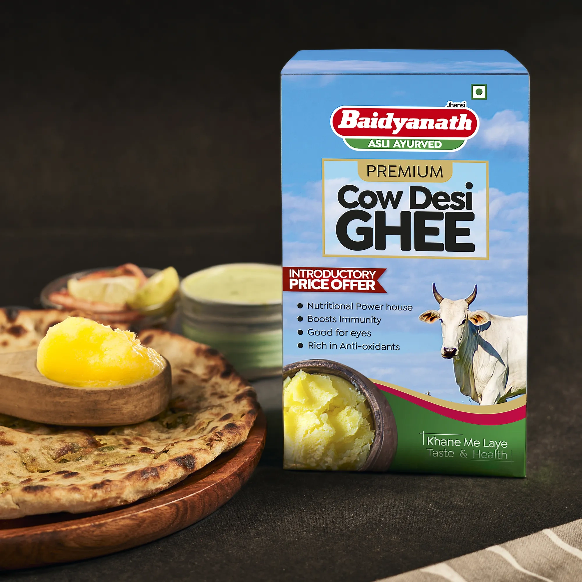 Premium Cow Desi Ghee1ltr With Honey 500Gm-1KG &amp; 500GM-3