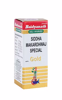 Baidyanath Siddha Makardhwaj Special10Tab With Hand Sanitizer500Gm