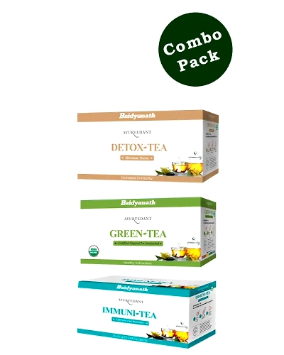 Baidyanath Green-Tea-Immunity-Tea-Detox Tea Combo Pack-B369-1