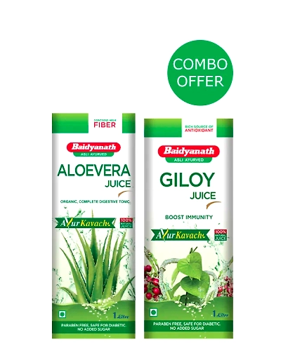 Baidyanth Giloy &amp; Aloevera Juice Supports With Energy-B396-1
