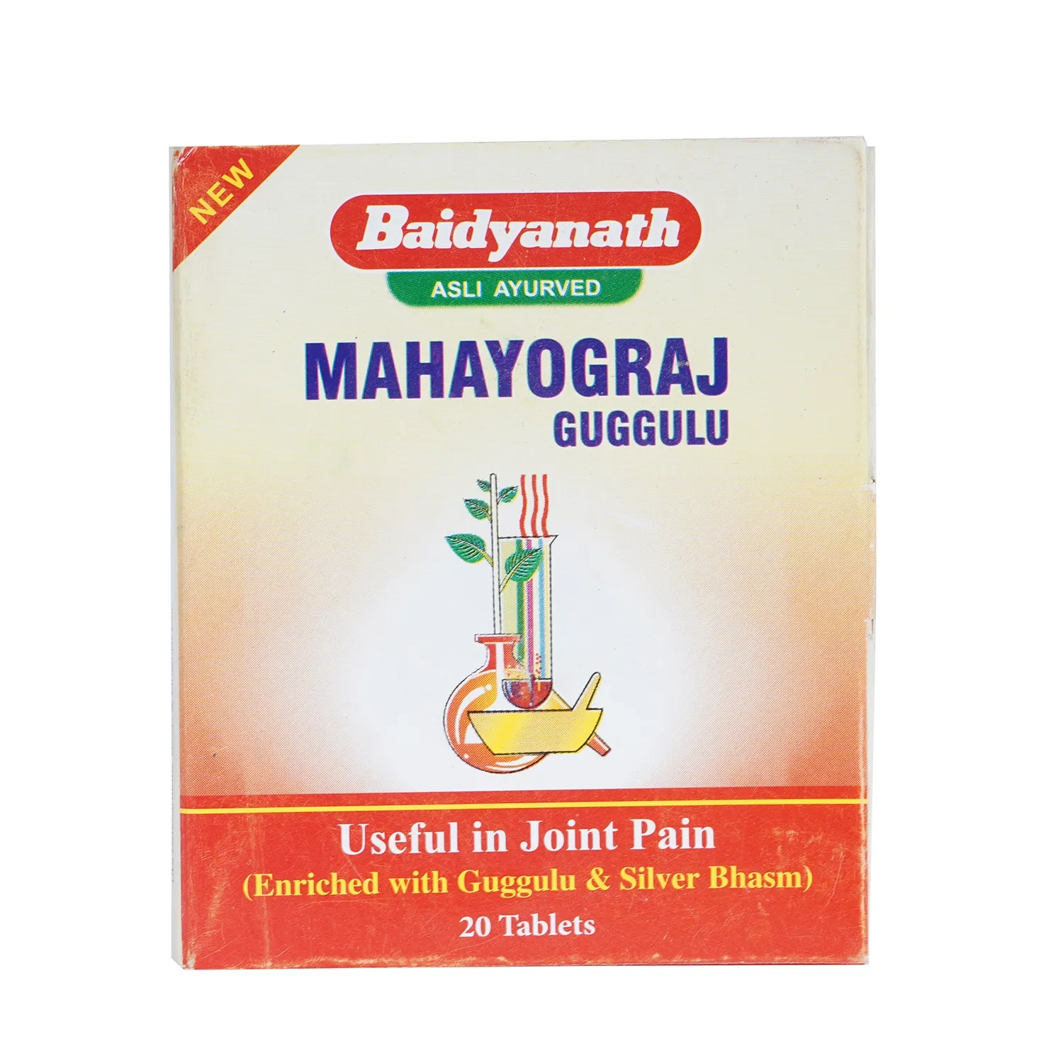 Baidyanath Mahayograj Guggulu Useful In All Type Of Vataj Disorder-80 TAB-1