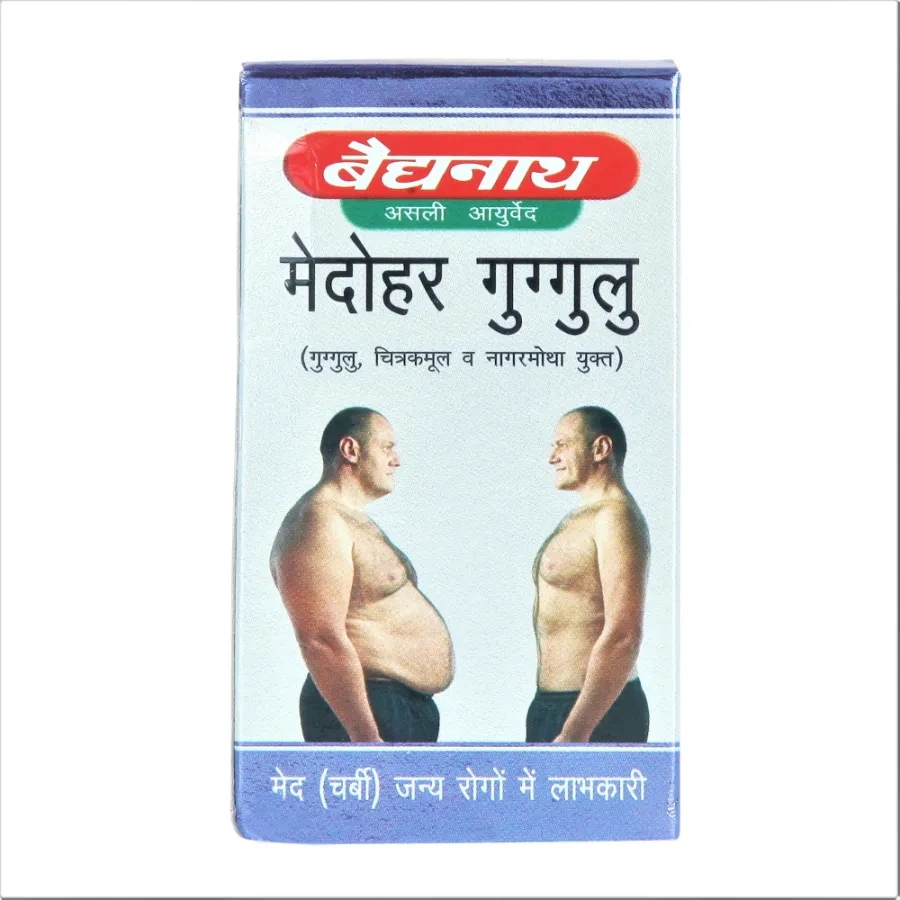 Baidyanath Medohar Guggulu For Weight Management 120Tab-120 TAB-2