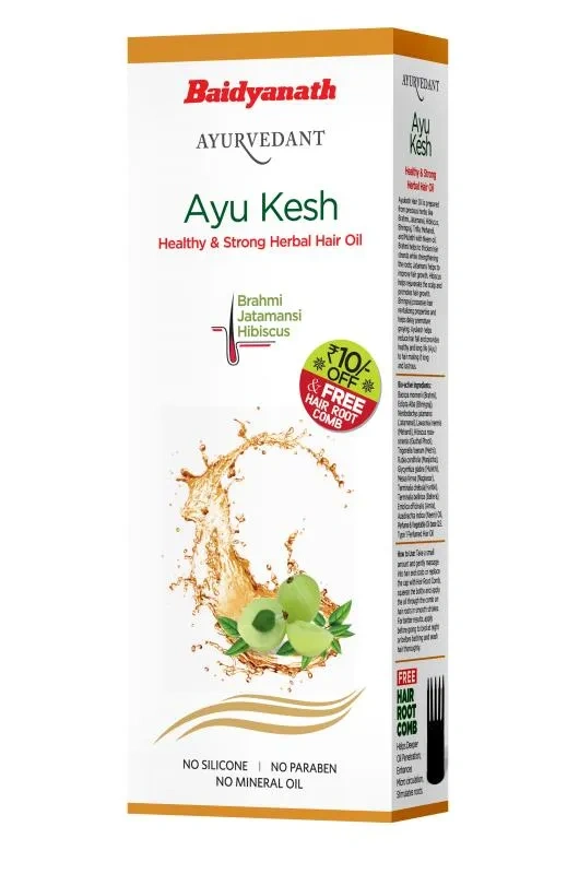 Ayu Kesh Healthy And Strong Herbal Hair Oil-B631-1