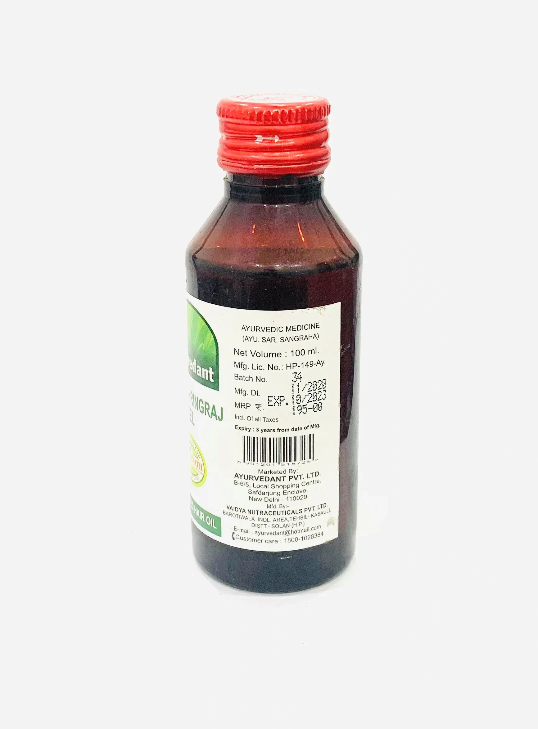 Baidyanath Ayurvedant Mahabhringraj Hair Oil-100 GM-2