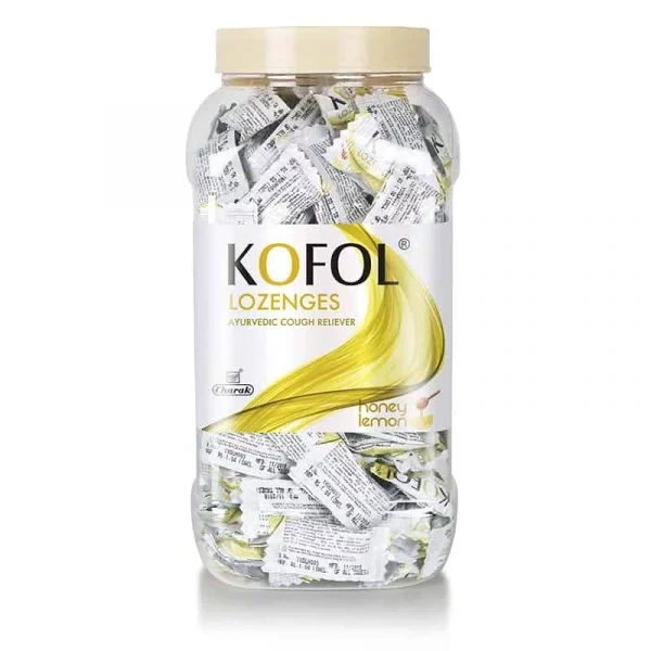 Kofol Lozenges Jar (Honey Lemon)-B634-1