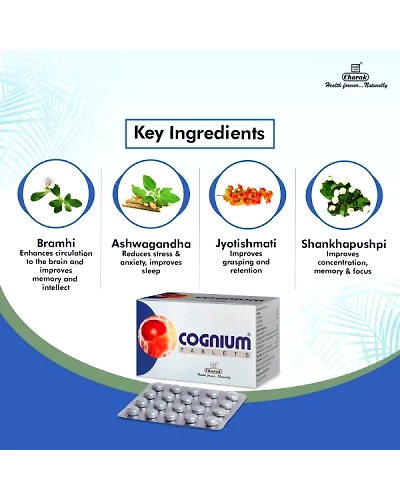 Cognium Tablet-Pack of 20 tablets-3