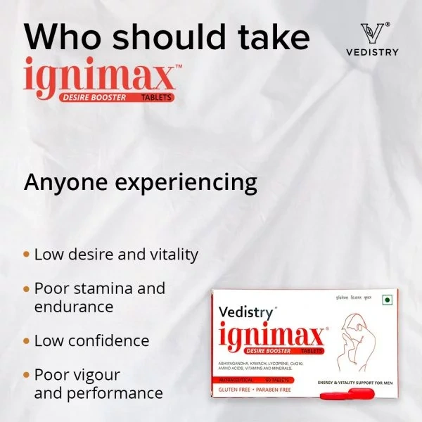 Ignimax Desire Booster Tablets-60 TAB-4